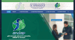 Desktop Screenshot of andap.edu.co
